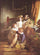 Portrait of Rudolf von Arthaber and his children in study