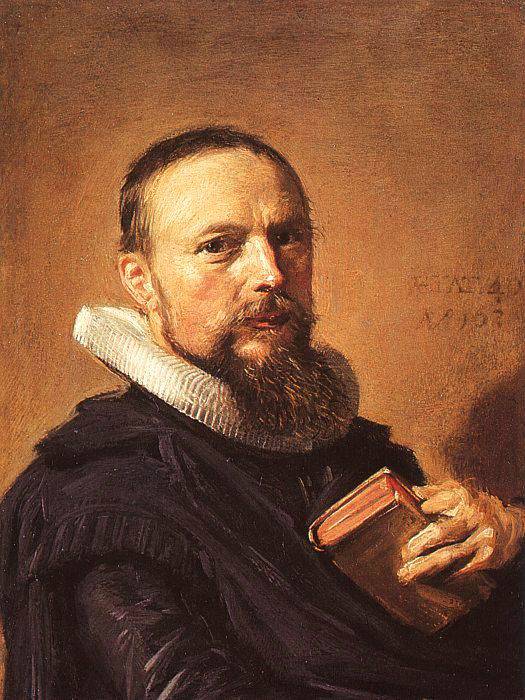 Portrait of Samuel Ampzing - Frans Hals