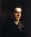 Portrait of Samuel Murray by Thomas Eakins — hand-painted portrait oil painting reproduction on canvas