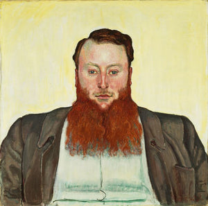 Portrait of sculptor James Vibert - Ferdinand Hodler