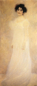 Portrait of Serena Lederer by Gustav Klimt, male oil painting wall art, Symbolism