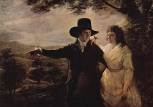 Portrait of Sir John and Lady Clerk of Penicuik - Henry Raeburn