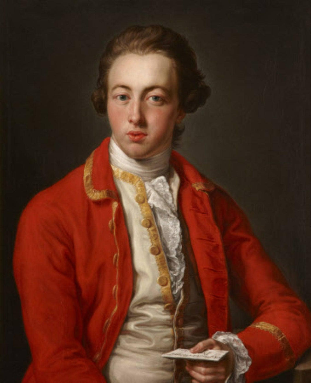 Portrait of Sir John Parnell, 2nd Baronet by Pompeo Batoni — hand-painted portrait oil painting reproduction on canvas