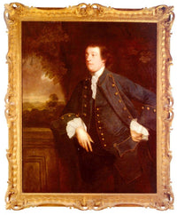 Portrait of Sir William Lowther, 3rd BT by Joshua Reynolds — hand-painted portrait oil painting reproduction on canvas