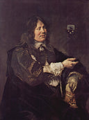 Portrait of Stephanus Geeraerdts, Alderman of Haarlem by Frans Hals — hand-painted portrait oil painting reproduction on canvas