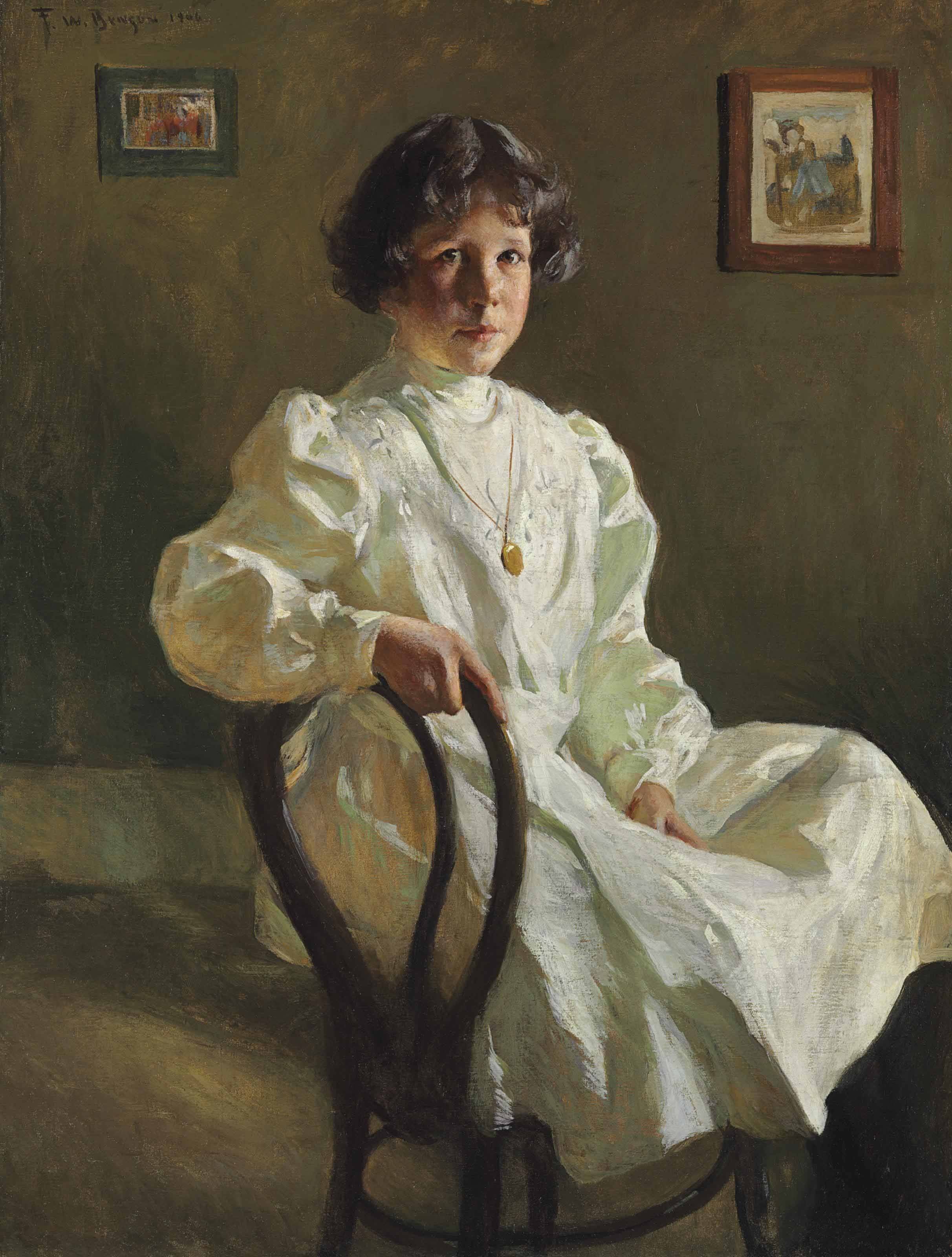 Portrait of Sue - Frank W. Benson