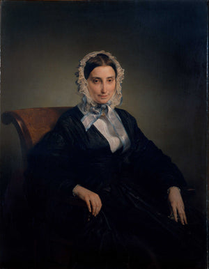 Portrait of Teresa Manzoni Stampa Borri - Francesco Hayez