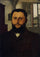 Portrait of Thadee Nathanson in master bedroom