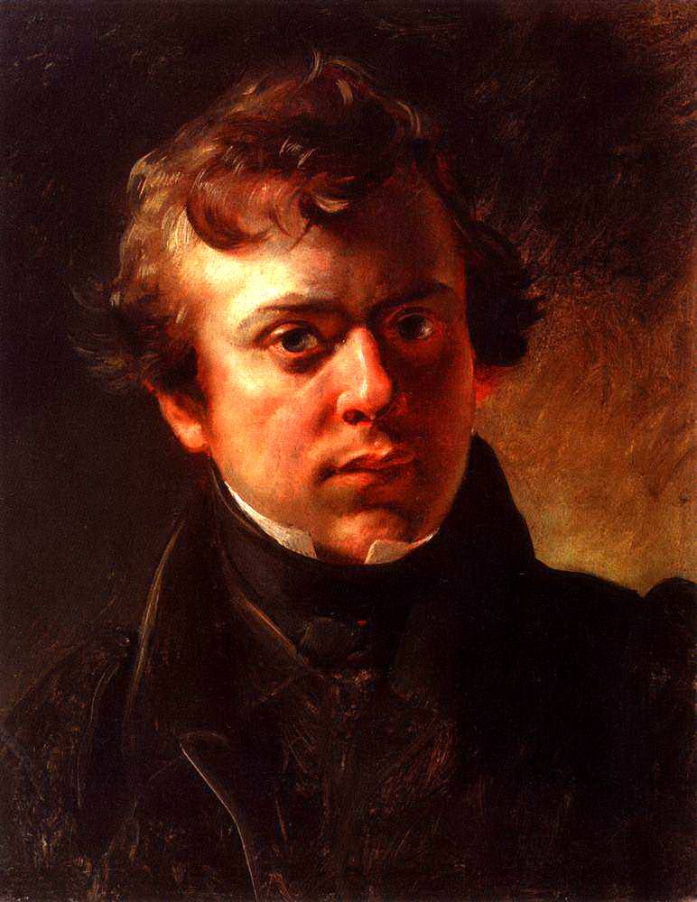 Portrait of the architect A. Gornostaev - Karl Bryullov