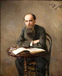Portrait of the artist Efim Volkov