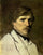 Portrait of the Artist Illarion Prianishnikov in kitchen