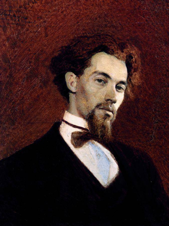 Portrait of the Artist Konstantin Savitsky - Ivan Kramskoy