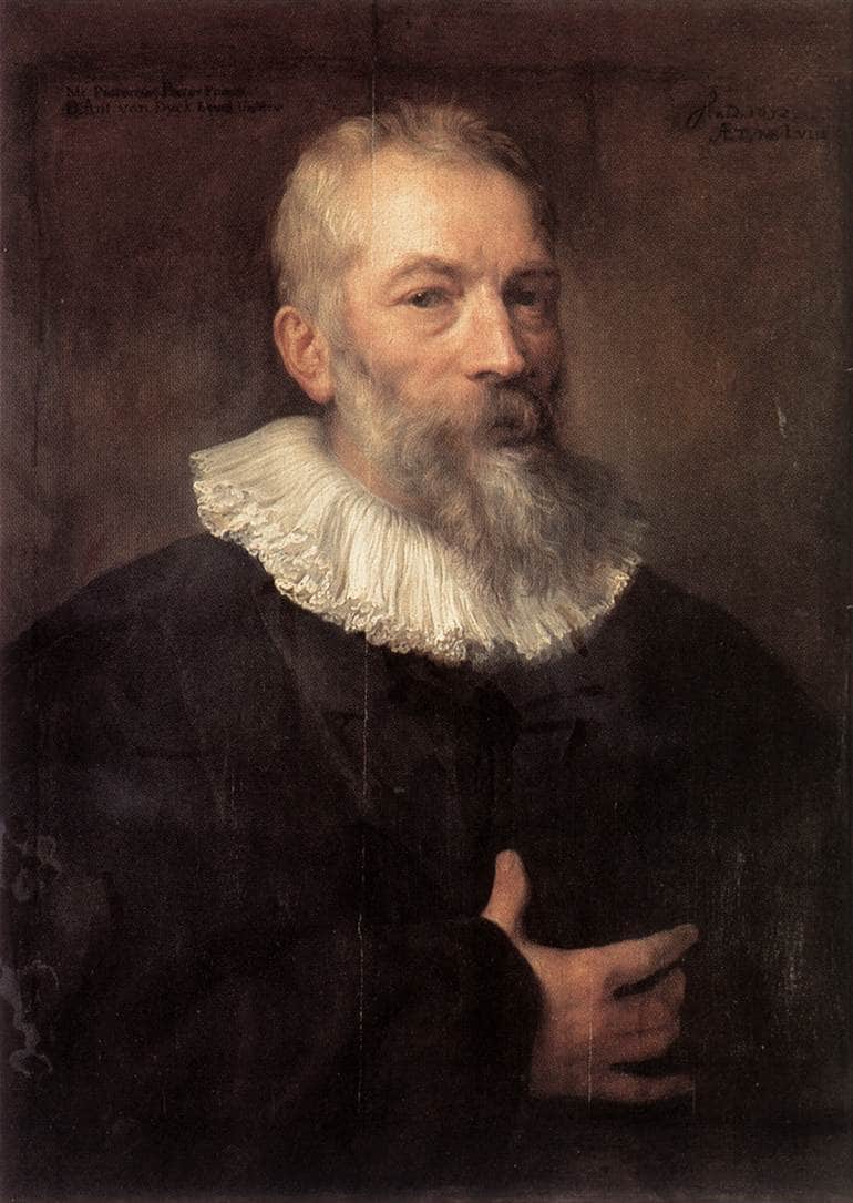 Portrait of the Artist Marten Pepijn by Anthony van Dyck — hand-painted portrait oil painting reproduction on canvas