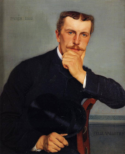 Portrait of the Artist`s Brother with Hat