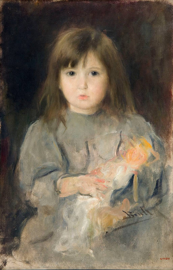 Portrait of the artist's daughter