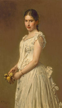 Portrait of the artist's daughter, Johanna Knaus