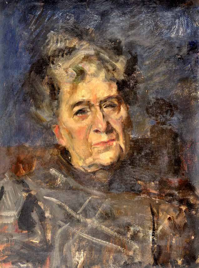 Portrait of the artist's mother - Umberto Veruda