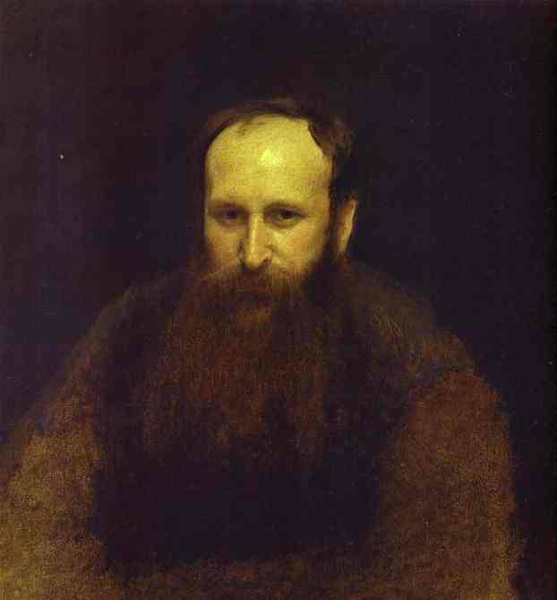 Portrait of the Artist Vasily Vereshchagin - Ivan Kramskoy