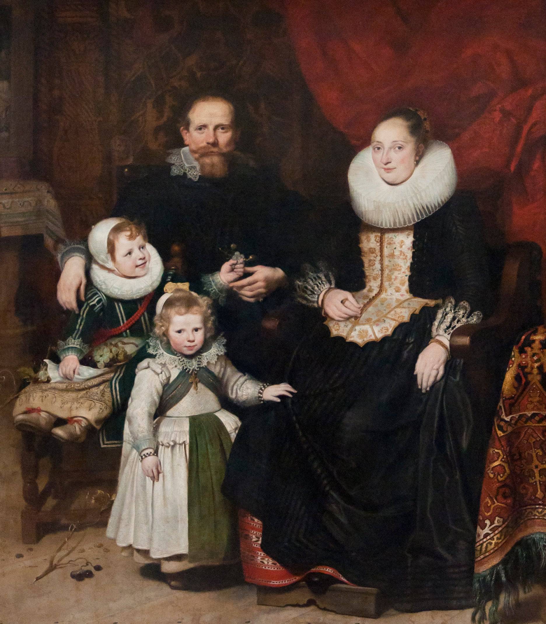 Portrait of the Artist with his Family - Cornelis de Vos