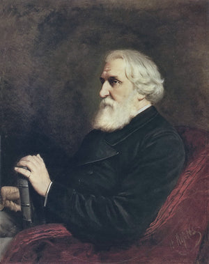 Portrait of the Author Ivan Turgenev - Vasily Perov