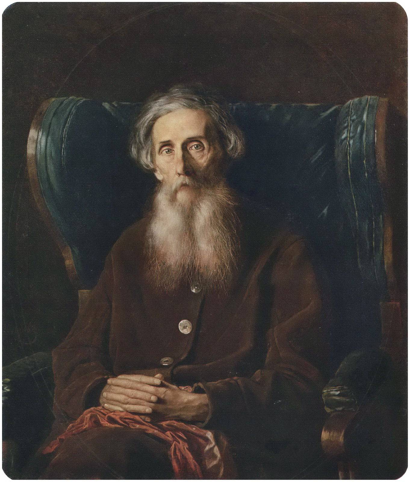 Portrait of the Author Vladimir Dahl - Vasily Perov