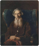 Portrait of the Author Vladimir Dahl by Vasily Perov — male oil painting wall art, Realism