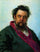 Portrait of the Composer Modest Musorgsky in entryway