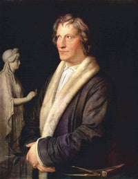 Portrait of the Danish Sculptor Bertel Thorvaldsen