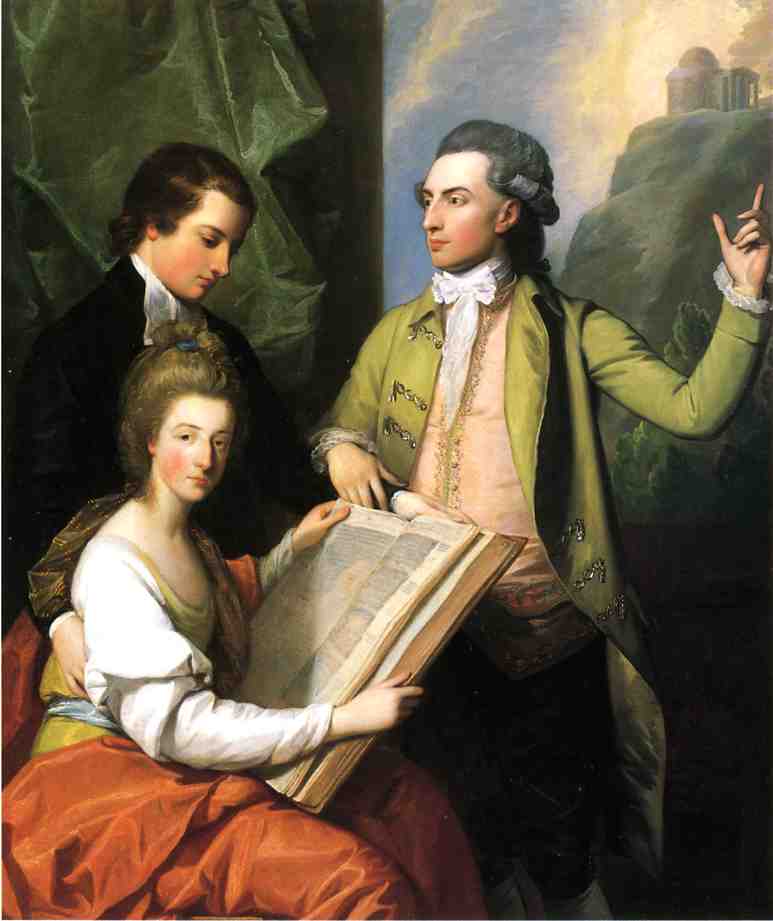 Portrait of the Drummond Family - Benjamin West