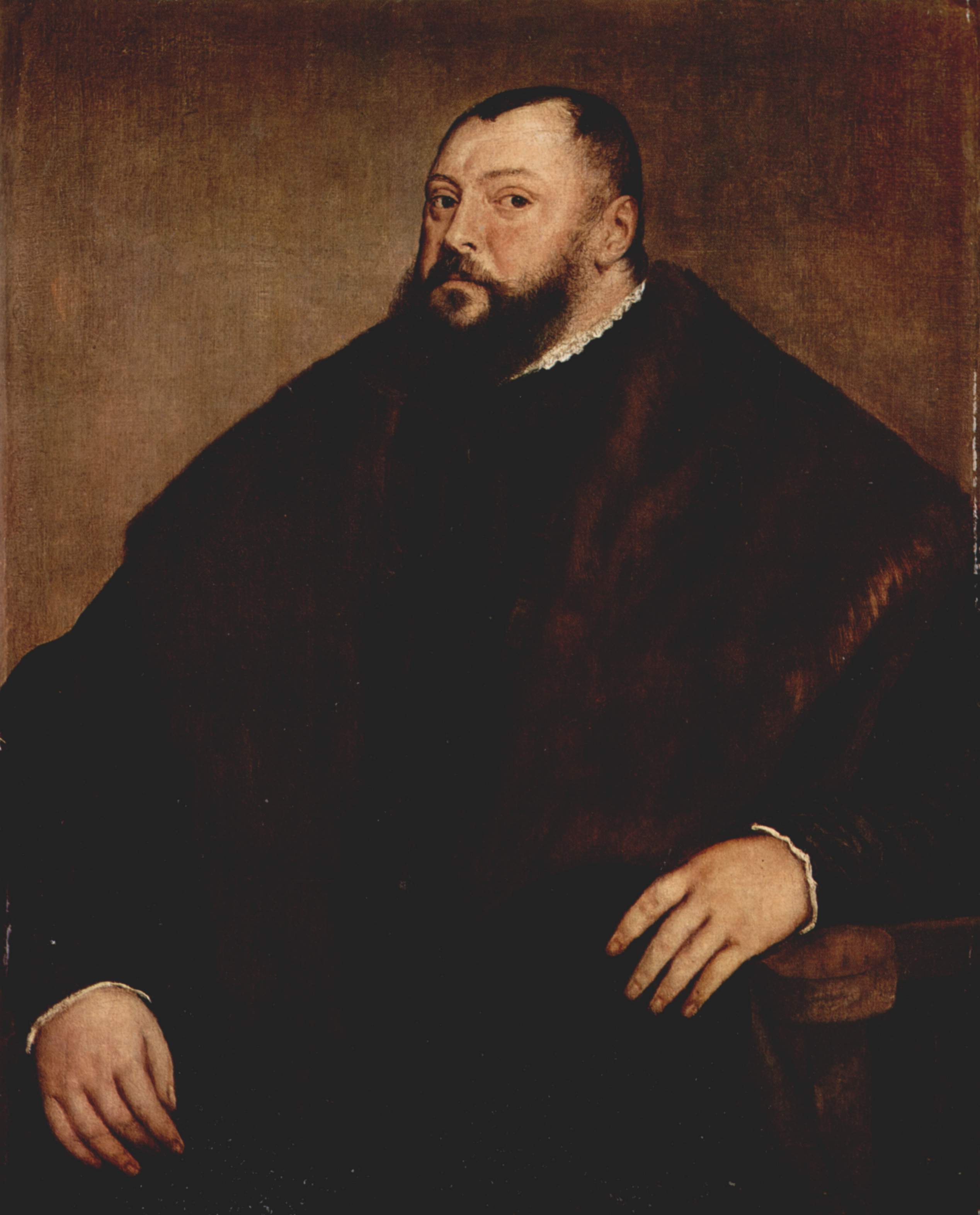 Portrait of the Great Elector John Frederick of Saxony - Titian