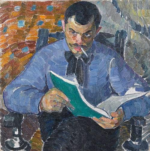 Portrait of the painter Burdanov
