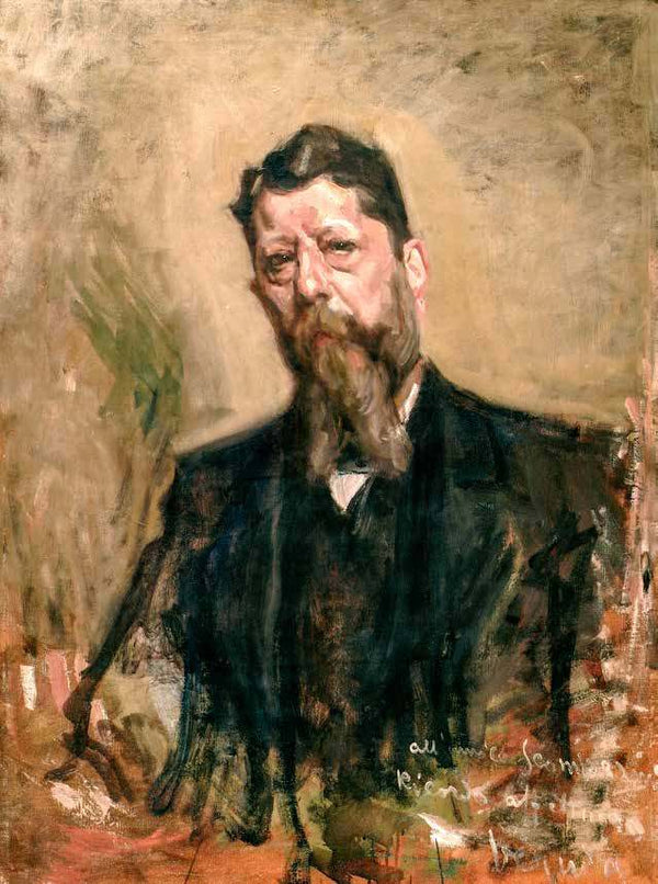 Portrait of the painter Eugenio Scomparini