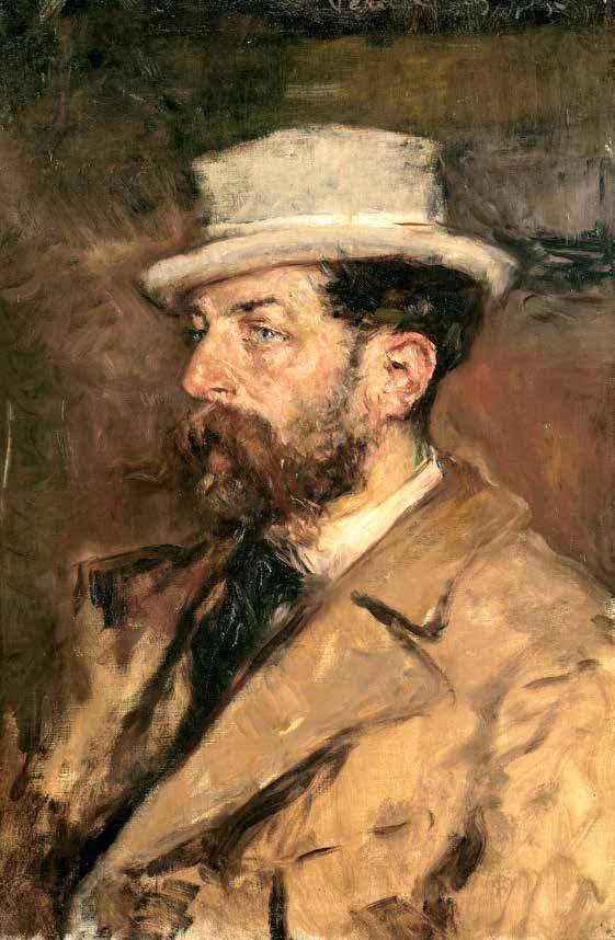 Portrait of the painter Pietro Fragiacomo