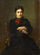 Portrait Of The Painter's Wife. Henriette Knaus, née Hoffmann in modern living room