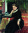 Portrait of the philanthropist Olga Sergeyevna Aleksandrova-Heinz in hallway