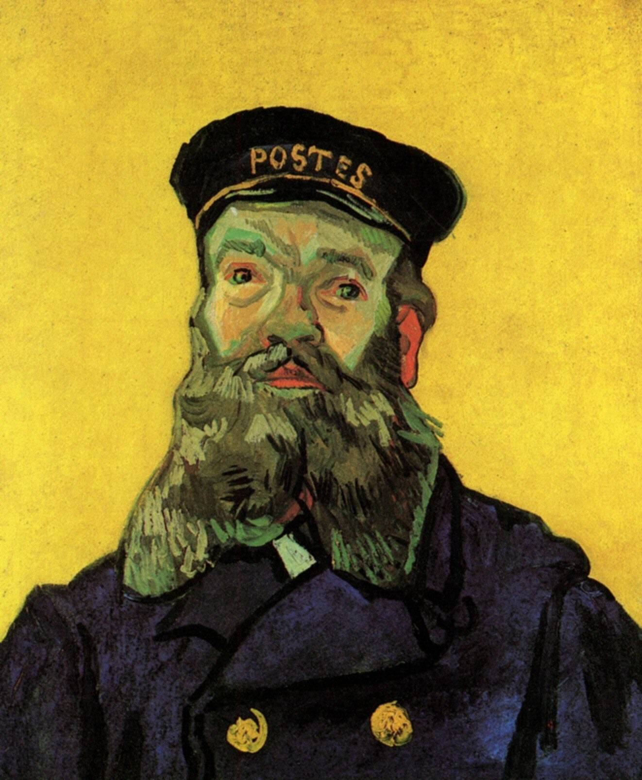 Portrait of the postman Joseph Roulin - Vincent van Gogh