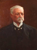 Portrait of the president Afonso Pena by Rodolfo Amoedo — hand-painted portrait oil painting reproduction on canvas