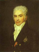 Portrait of the Prince P. Scherbatov by Orest Kiprensky — male oil painting wall art, Romanticism