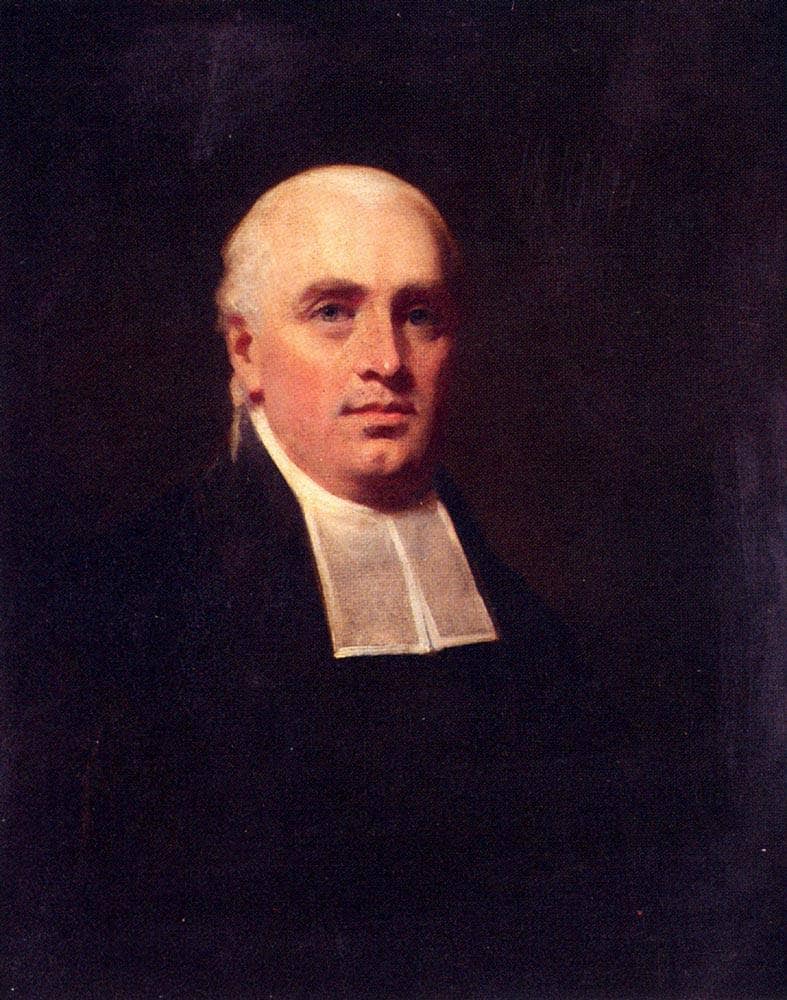Portrait of the Rev. William Paul by Henry Raeburn — hand-painted portrait oil painting reproduction on canvas