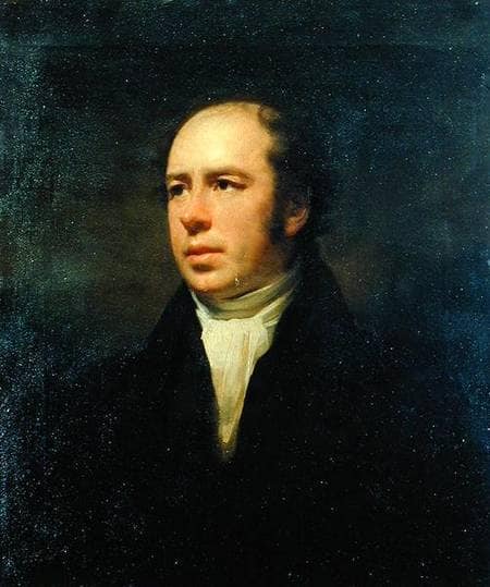Portrait of The Reverend John Thomson, Minister of Duddingston by Henry Raeburn — hand-painted portrait oil painting reproduction on canvas