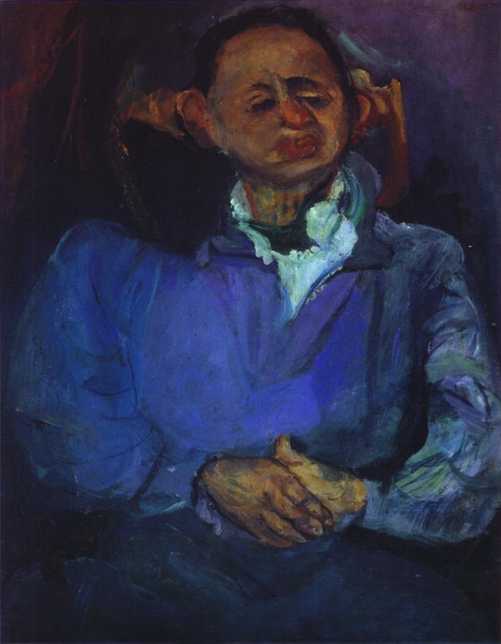 Portrait of the Sculptor, Oscar Miestchaninoff - Chaim Soutine