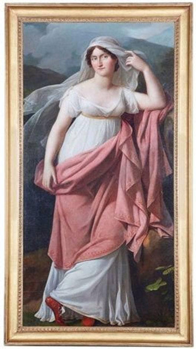 Portrait of the singer Giuditta Pasta as a vestal by Marie-Guillemine Benoist — oil painting reproduction