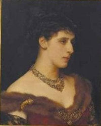 Portrait of the writer Aloisia Kirschner (Ossip schubin)
