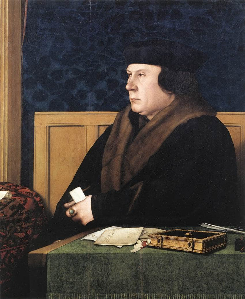Portrait of Thomas Cromwell on gallery wrap