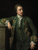 Portrait of Thomas Fortescue by Pompeo Batoni — male oil painting wall art, Rococo