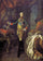 Portrait of Tsar Peter III (1728-62) in living room