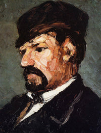 Portrait of Uncle Dominique by Paul Cezanne — hand-painted portrait oil painting reproduction on canvas
