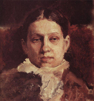 Portrait of Vera Repina - Valentin Serov