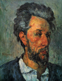 Portrait of Victor Chocquet by Paul Cezanne — hand-painted portrait oil painting reproduction on canvas