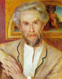 Portrait of Victor Chocquet by Pierre-Auguste Renoir — hand-painted portrait oil painting reproduction on canvas